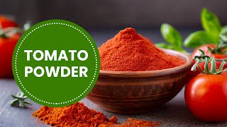 Tomato Powder: The Simple Ingredient That Changes Everything! 🍅