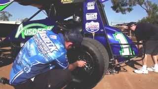 Lucas Oil V8 stars Van Gisbergen and Webb test Ausdeck Sprintcar