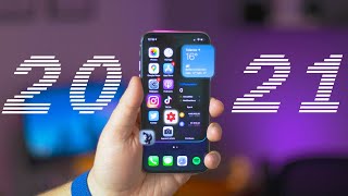 Mes WIDGETS et APPS iPhone favoris en 2021 / (What's On My Phone 2021)