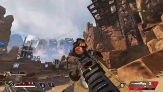 Really cool Kraber shot in Apex legends