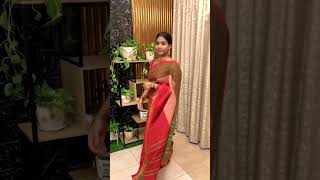 GRWM #style #saree #shorts #yourubeshorts #asmr #satisfying #grwm