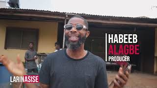 HABEEB ALAGBE behind the scene video on set of LARIN ASISE Yoruba movie