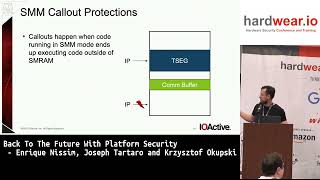 Back To The Future With Platform Security by Enrique Nissim, Joseph Tartaro and Krzysztof Okupski