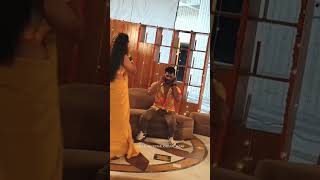 #Video | Khesari Lal Yadav | Yamini Singh | Prem Ki Pujaran Song Shoot | Sofa Set Pe Hoyi