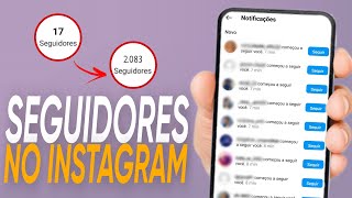 FINALMENTE!😃 O MELHOR APLICATIVO PARA GANHAR SEGUIDORES NO INSTAGRAM EM 2023