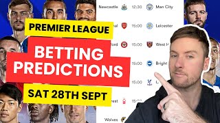 Premier League Betting Tips & Predictions - Sat 28th Sept - Game Week 6 - Inc Wolves vs Liverpool