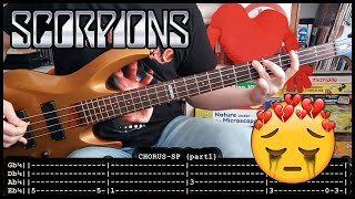 SCORPIONS - Still loving you (BASS TABS) [lyrics + PDF]