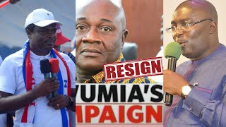 BREAK! Suhum Incumbent NPP MP Resign, Goes Independent, Snub Bawumia