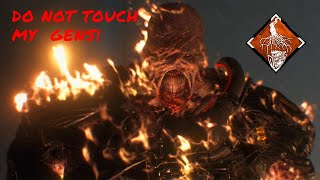 BRUTAL ERUPTION NEMESIS BUILD SHOWCASE! - Dead by Daylight Nemesis gameplay.