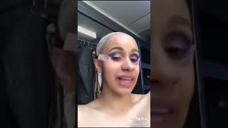 Cardi b looking ugly #shorts