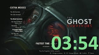 Resident Evil 2 Remake - Ghost Survivors DLC Speedrun [Forgotten Soldier] - 03:54