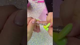 #shorts HOW TO PUT  MAGIC GEL TIPS BY @bdazzldnails🥰