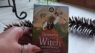 SEASONS OF THE WITCH - OSTARA ORACLE  * NEW RELEASE*  ~ Unboxing & Full Flip Through