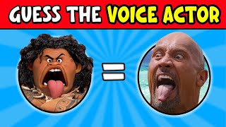 Guess the Celebrity Voice Behind the Popular Character 🎤 Guess Who's Talking Quiz