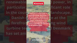 Fun Things To Know About Denmark - Renewable Energy #trivia