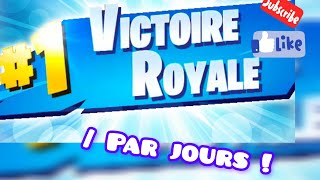 Fortnite Top 1 solo (20e jours)