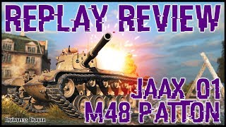 World of Tanks // Replay Review // M48 Patton // Siegfried Line // Jaax_01