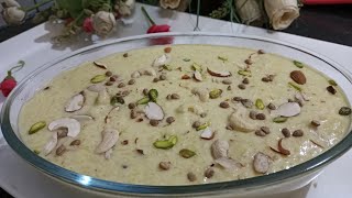 22 Rajab ki kheer Recipe | Rice Kheer Recipe | Bawarchi Style Lucknowi shahi kheer recipe....KHEER..