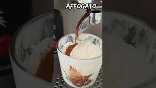 Affogato☕Helado de vainilla + espresso☕☕#espresso #affogato#colombiancoffee