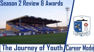 FIFA 21 CAREER MODE | THE JOURNEY OF YOUTH | BARROW AFC | SEASON 2 REVIEW & AWARDS