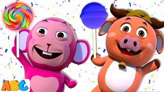 🍭Colourful Candies with the Candy Song | Best 3D Nursery Rhymes and Kids Songs by @AllBabiesChannel