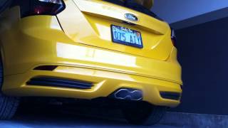 Focus ST Straight Pipe (Cold Start)