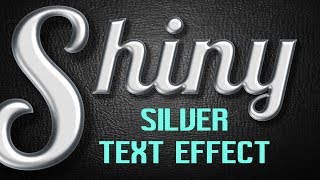 Shiny | Silver | 3D | Text Effect - Affinity Designer - Tutorial