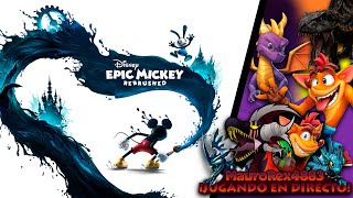 Repti jugando en Directo: Epic Mickey Rebrushed, acceso anticipado