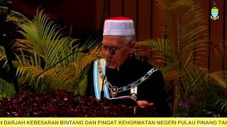 Majlis Istiadat Penganugerahan Darjah Kebesaran Dan Pingat Negeri Pulau Pinang Tahun 2023