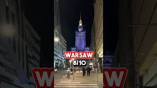 Rating POLISH Cities 🇵🇱 #poland #shorts #polska