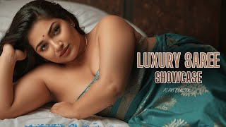 [4K] AI ART INDIAN LOOKBOOK MODEL - PLUS SIZE INDIAN - SAREE LOVER - 5 STAR LUXURY HOTEL