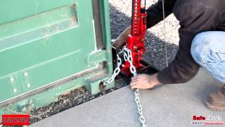 Safe Jack Secure Lifter - Lift your Load Safer!