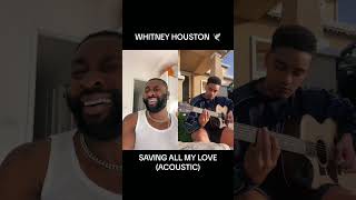 Whitney houston - saving all my love #shorts #cover #music