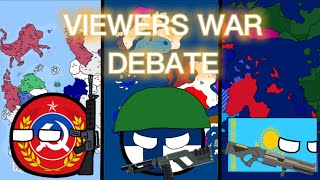 Viewer Wars Debate: U.P.C.R. (FilMonarchist) Vs U.S.N.(PinoyDude) Vs Khazakh Republic(SEA Mapper)