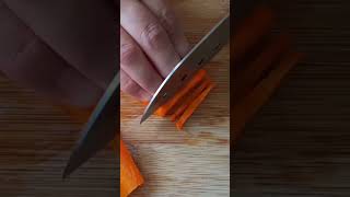 ASMR~ Satisfying Carrot Cutting 🥕#shorts