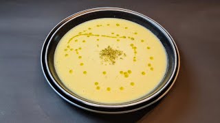 Vichyssoise. Creamy Potato And Leek Soup. 🥔