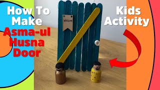 Ramadan activity for kids: How to make an Asma-ul Husna Door | Ramadan TV International 2020