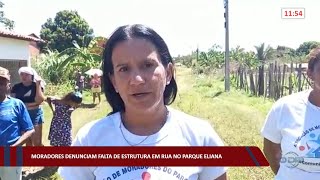 Moradores denunciam falta de estrutura em rua no Parque Eliana 06 09 2022