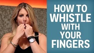 How to Whistle With Fingers step by step