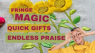 Let's Make an Awesome Gift: Quick, Easy, and Get Rave Reviews with Fringe Design!