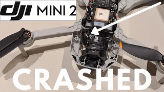 I crashed my DJI Mini 2 twice!