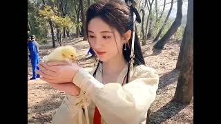 Ju Jingyi with her pets. Ju Jingyi love for her cat 🐈. so cute #jujingyi #鞠婧祎 #catlover #cat