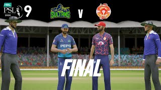 MULTAN SULTANS VS ISLAMABAD UNITED FINAL MATCH PSL 9 | CRICKET 24 GAMEPLAY