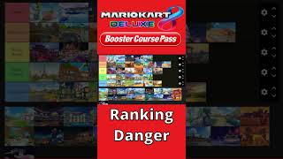 All Mario Kart 8 Deluxe Tracks Ranked by How DANGEROUS They Are #shorts #mario #tierlist #nintendo