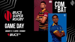 BUCS Super Rugby - 31st January 2024 - Cardiff Met v Bath