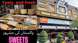 Best sweets in Pakistan | Suleman sweets Gujranwala | wasim iqbal