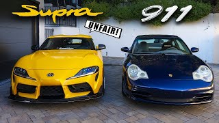 Toyota Supra vs Porsche 911: Unfair Comparison!