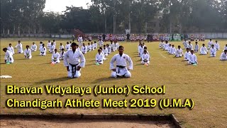 Bhavan Vidyalaya (Junior), Sector 33 D, Chandigarh Athlete Meet- Create Karate Play by U. M. A