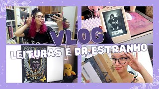 🎥 VLOG: UNBOXINGS, ÚLTIMAS LEITURAS, SAGA DO KINDLE TERMINANDO E DR. ESTRANHO E + || Romanceira