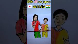 USA 🇱🇷 us Japan 🇯🇵 us india 🇮🇳 result story 🤣🤣👈😂#result #story #comedyvideo